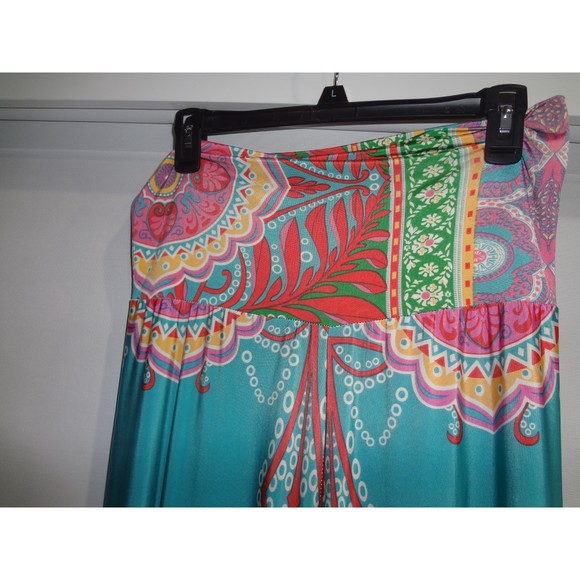 Women's Wide Legged Floral Print Pants Size Large - Picture 2 of 5